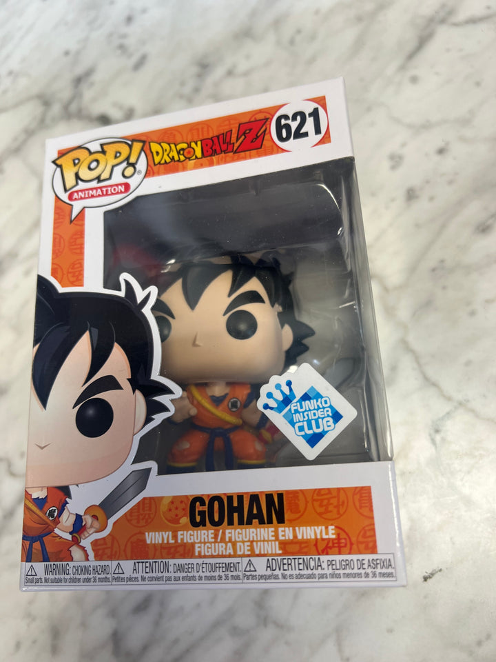 Funko Pop! Animation: Dragon Ball Z- GOHAN #621 Funko Insider Club Excl FP72924