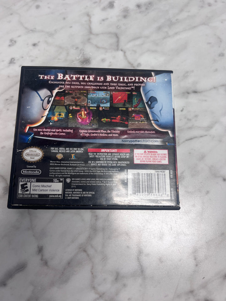 Lego Harry Potter Years 5-7 Nintendo DS CASE & MANUAL ONLY CO103025