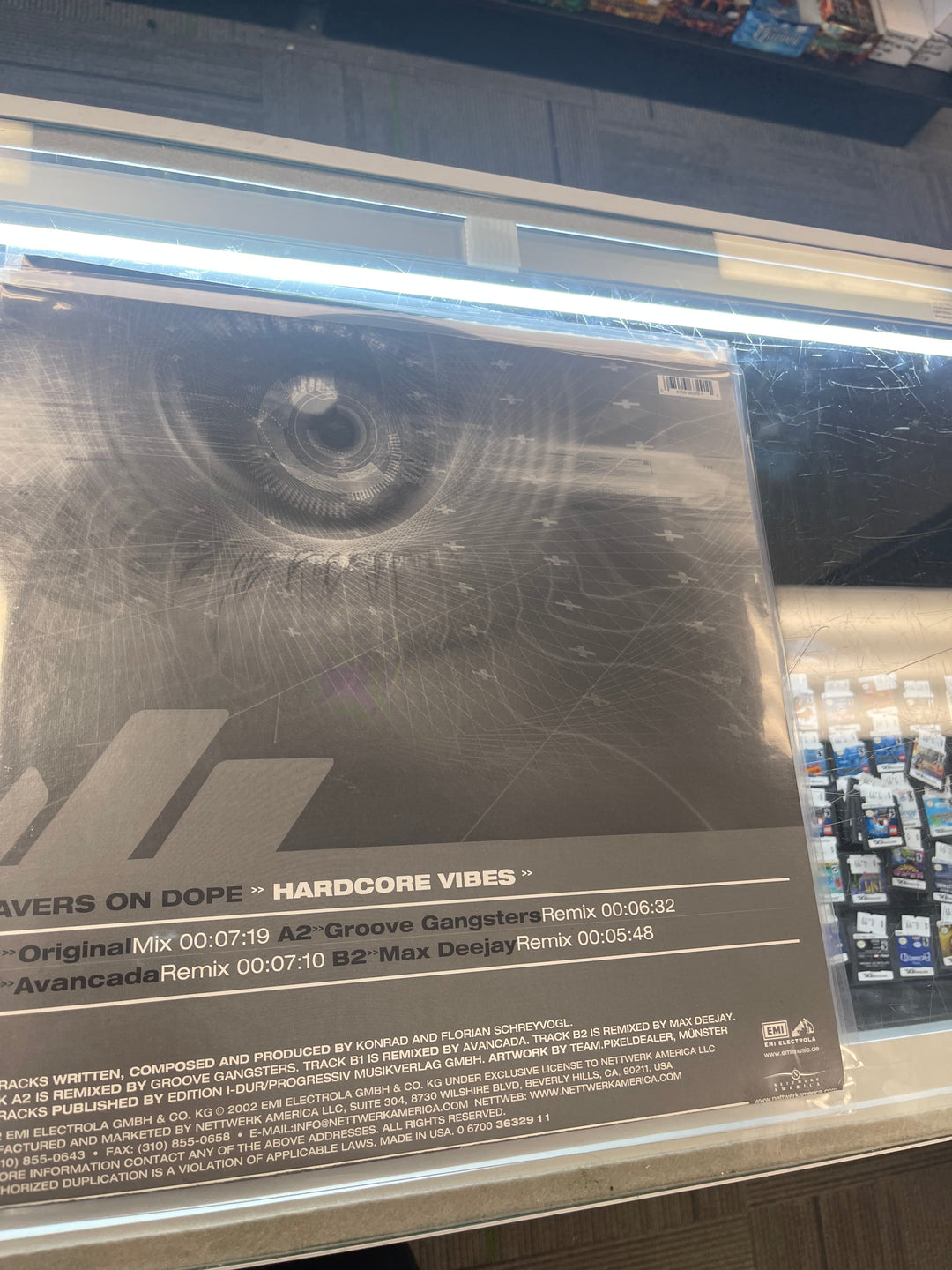 Ravers On Dope - Various (VG+) Condition Vinyl Record  KC91225