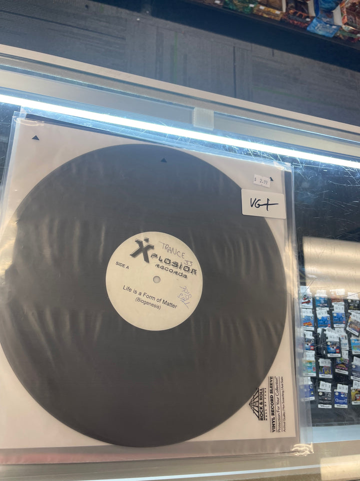 Life Is A Form of Matter - Biogenesis (VG+) Condition Vinyl Record  KC91225