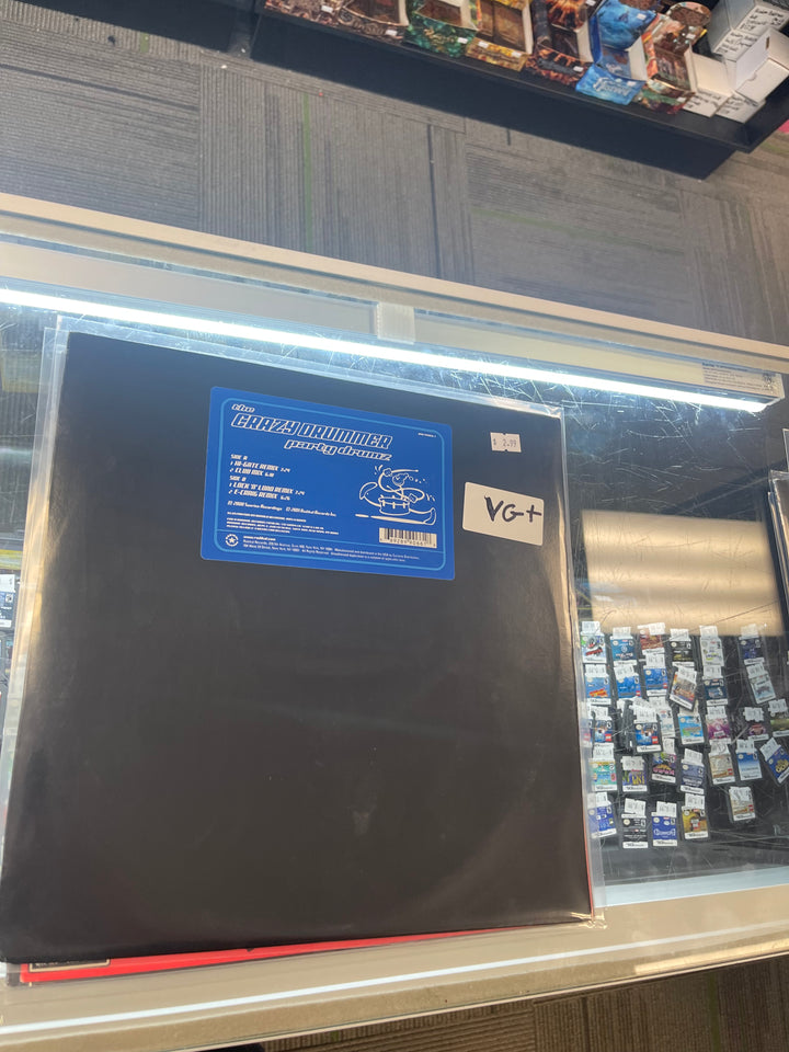 Party Drums - The Crazy Drummer (VG+) Condition Vinyl Record  KC91225