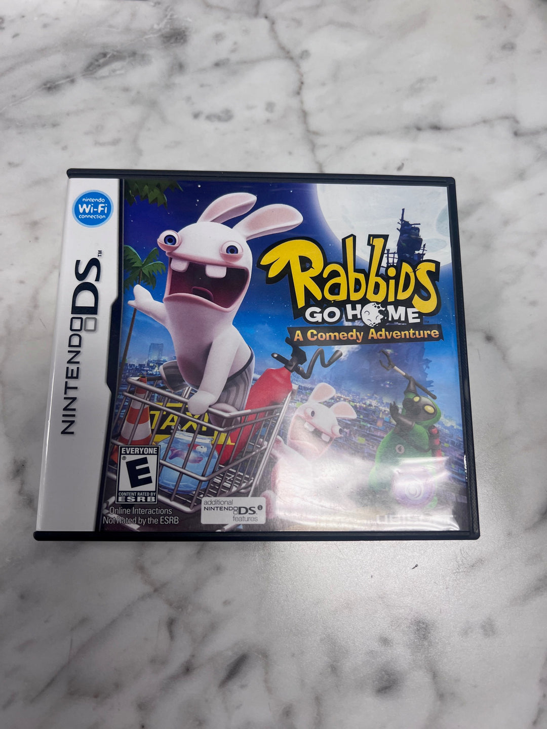 Rabbids Go Home Nintendo DS CASE & MANUAL ONLY CO103025