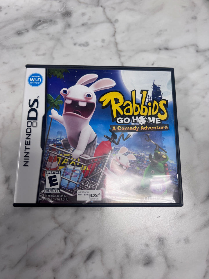 Rabbids Go Home Nintendo DS CASE & MANUAL ONLY CO103025