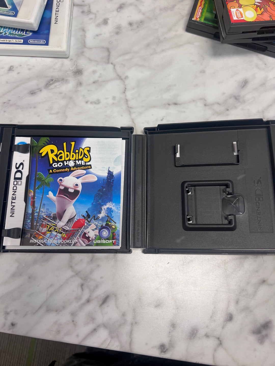 Rabbids Go Home Nintendo DS CASE & MANUAL ONLY CO103025