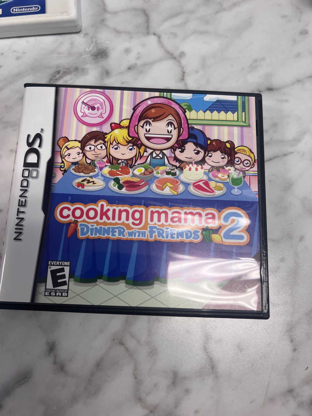 Cooking Mama 2 Dinner with Friends Nintendo DS CASE & MANUAL ONLY CO103025