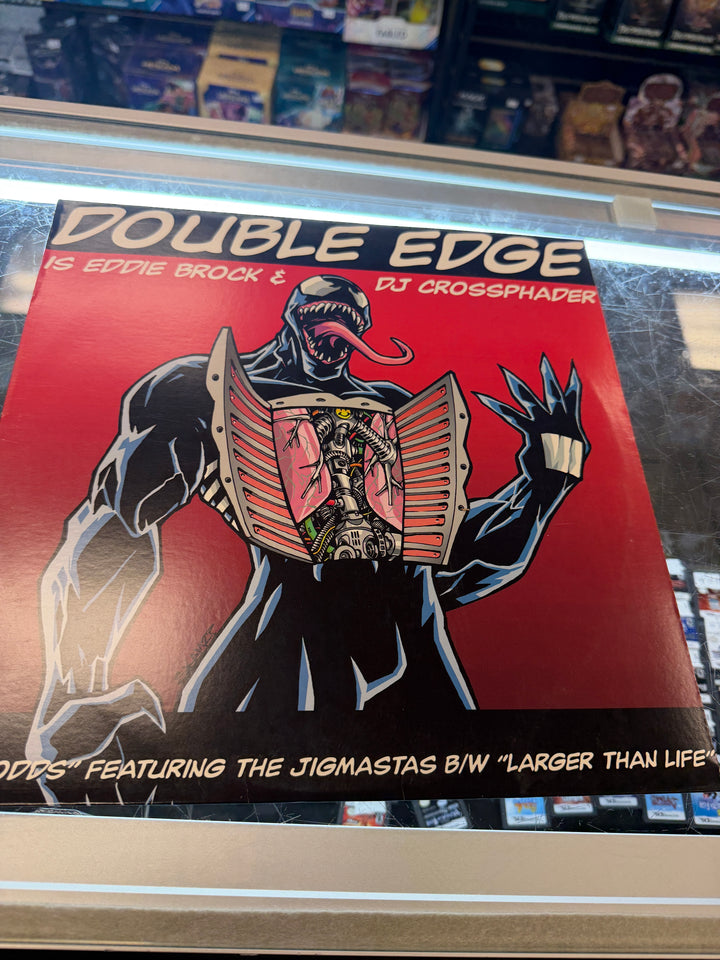 Double Edge - The Odds / Larger Than Life (VG) Vinyl Record VR011726