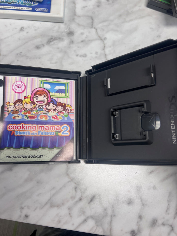 Cooking Mama 2 Dinner with Friends Nintendo DS CASE & MANUAL ONLY CO103025