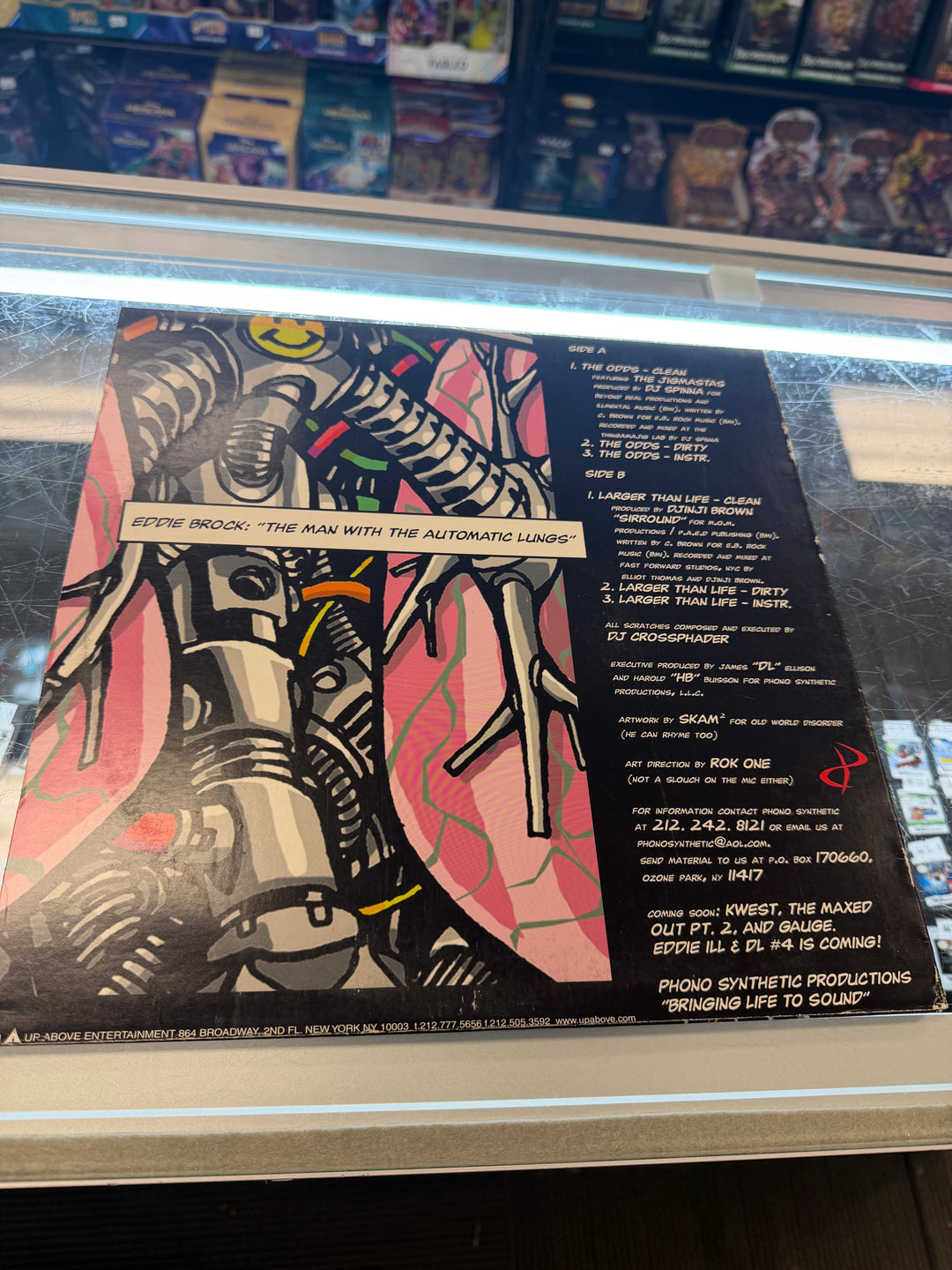 Double Edge - The Odds / Larger Than Life (VG) Vinyl Record VR011726