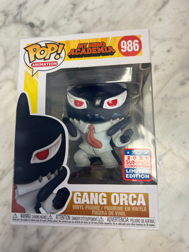 Funko Pop! 2021 My Hero Academia MHA Gang Orca #986 FP72924