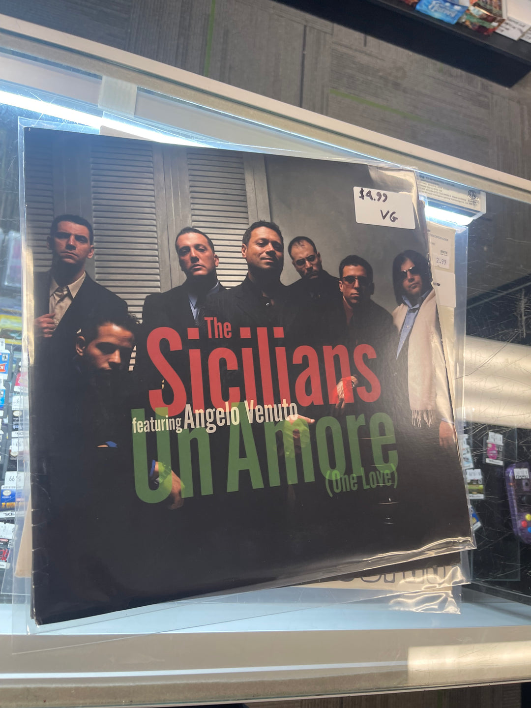 The Sicilians - Un Amore (VG) Condition Vinyl Record  KC91225