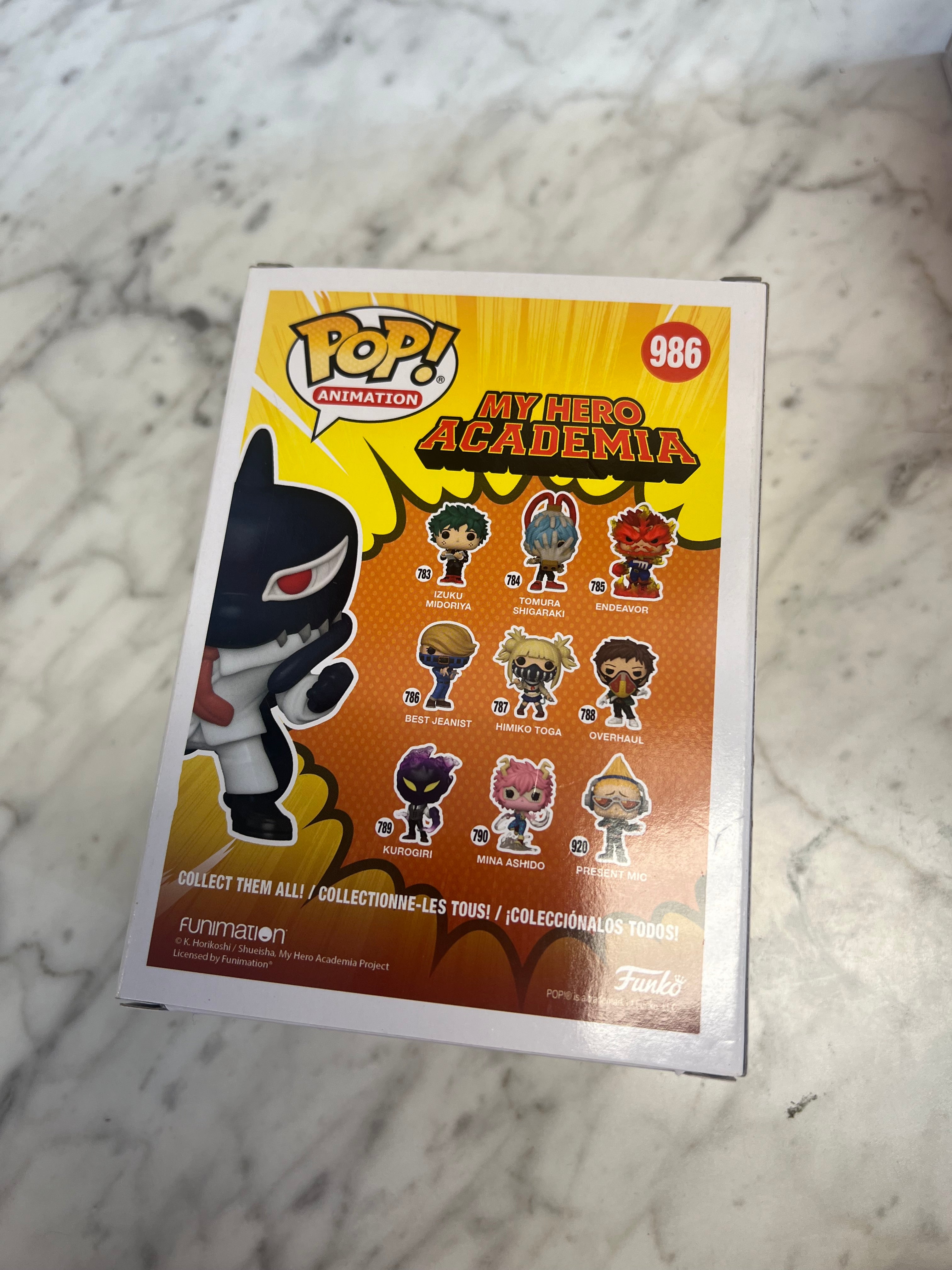 Funko Pop! 2021 My Hero Academia MHA Gang Orca #986 FP72924 – Core