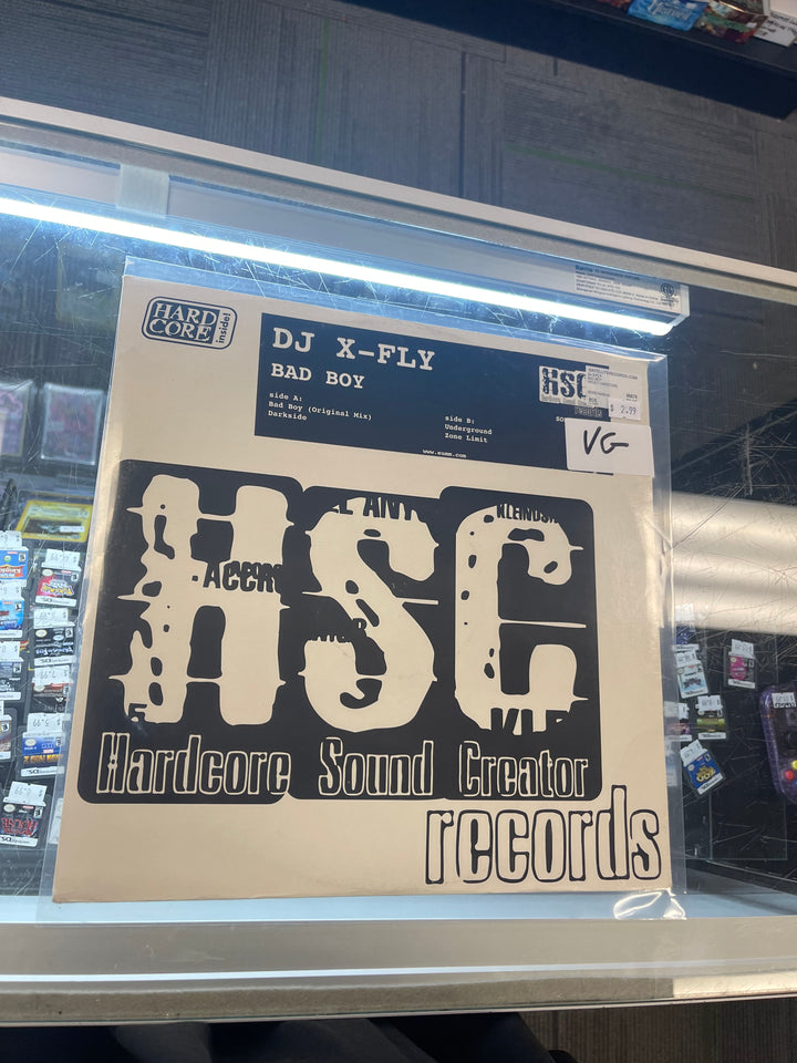 DJ X-Fly - Bad Boy (VG) Condition Vinyl Record  VR82625