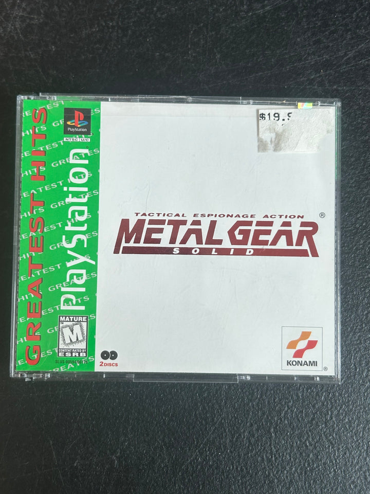 Metal Gear Solid - PS1 D53025
