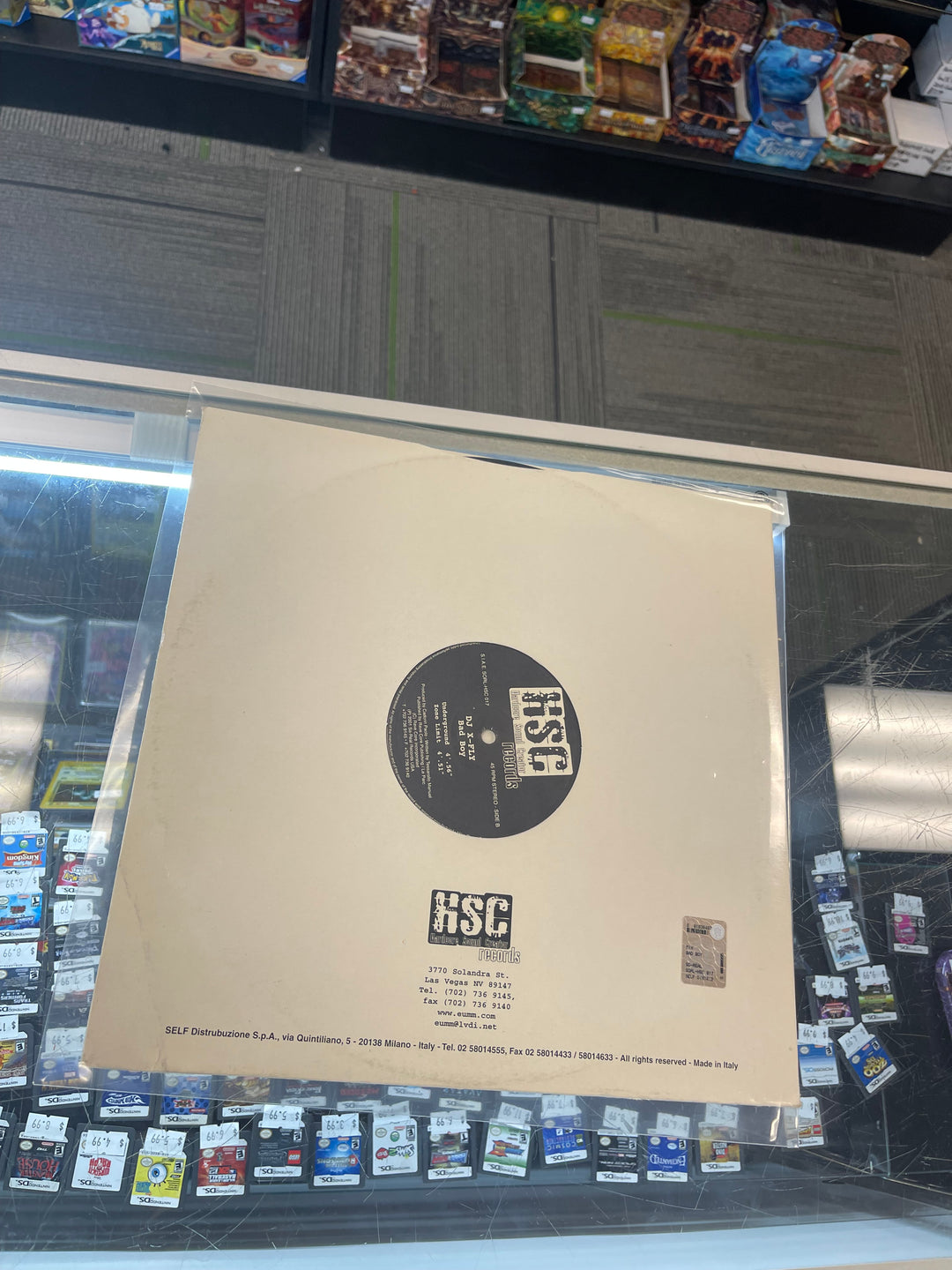 DJ X-Fly - Bad Boy (VG) Condition Vinyl Record  VR82625