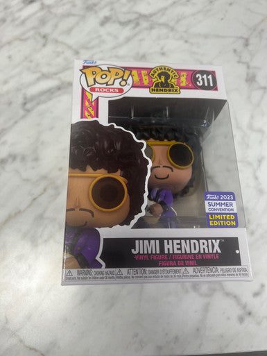 Jimi Hendrix 311 Funko Pop Figure Summer convention