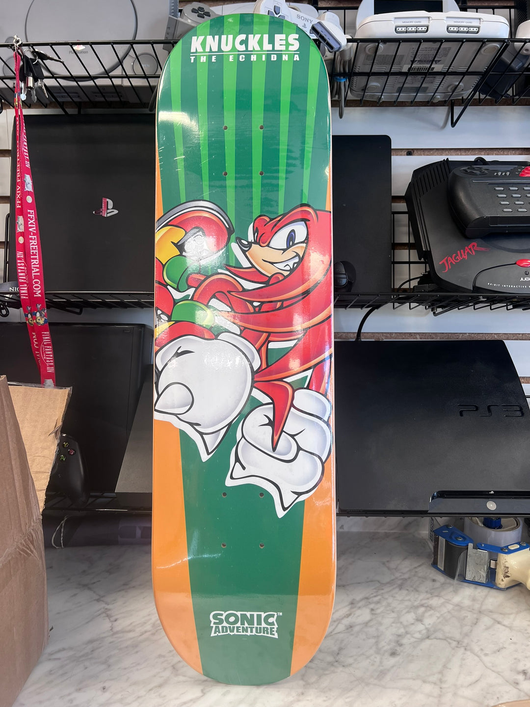 Sonic Adventure Skate Deck - Knuckles the Echidna (Limited Run) NEW