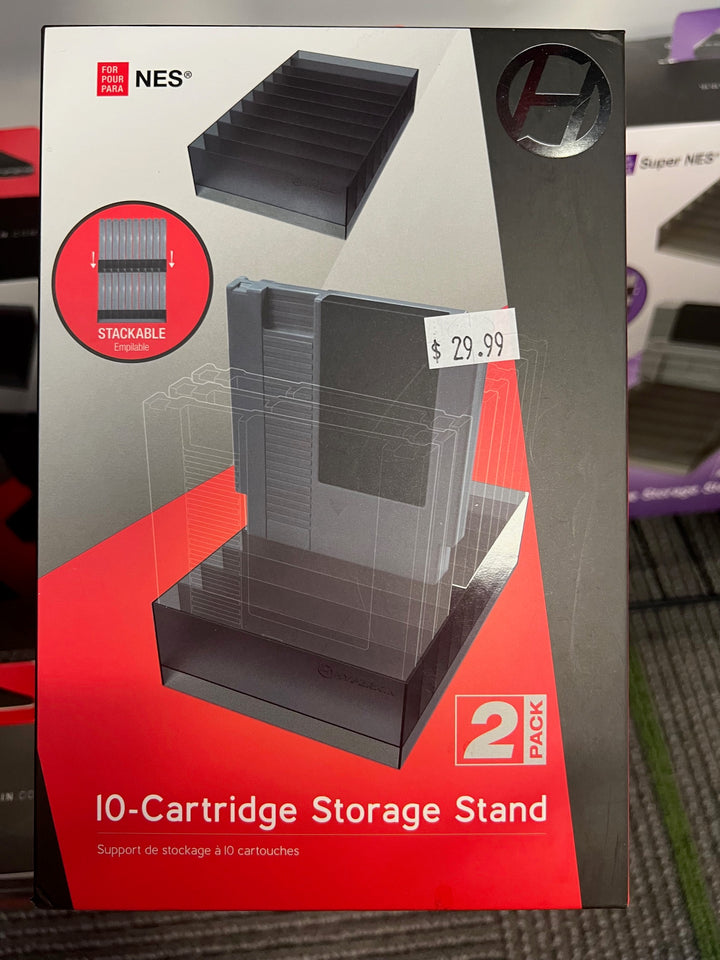 Hyperkin 10-Cartridge Storage Stand - NES Original Nintendo NA72925