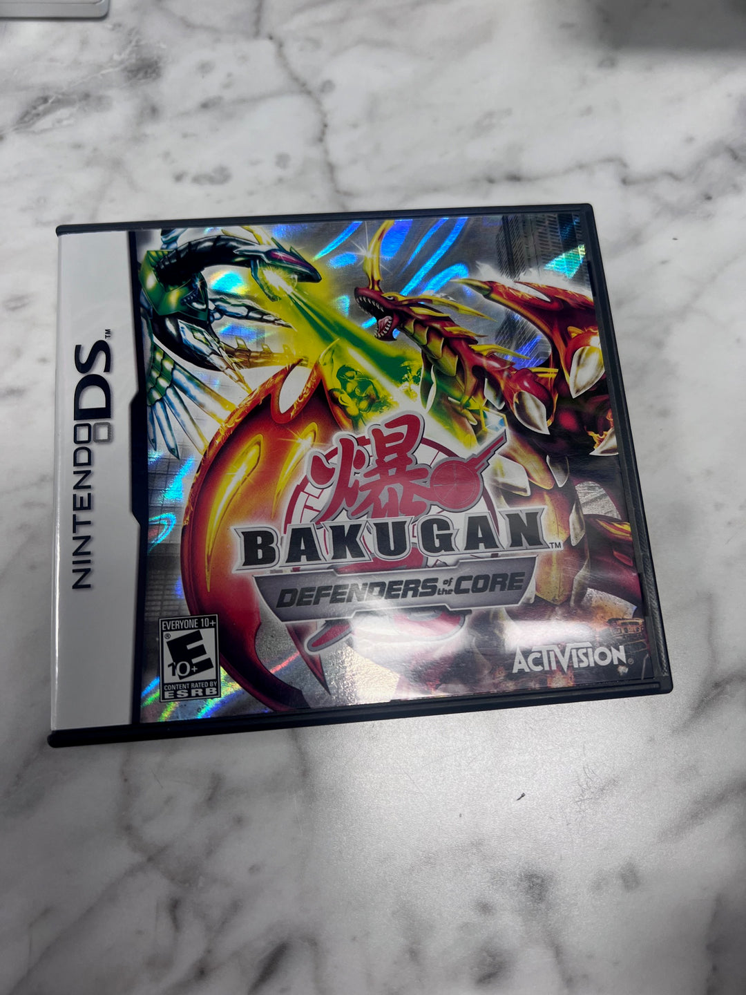 Bakugan Battle Brawlers Defenders of the Core Nintendo DS CASE & MANUAL ONLY CO103025