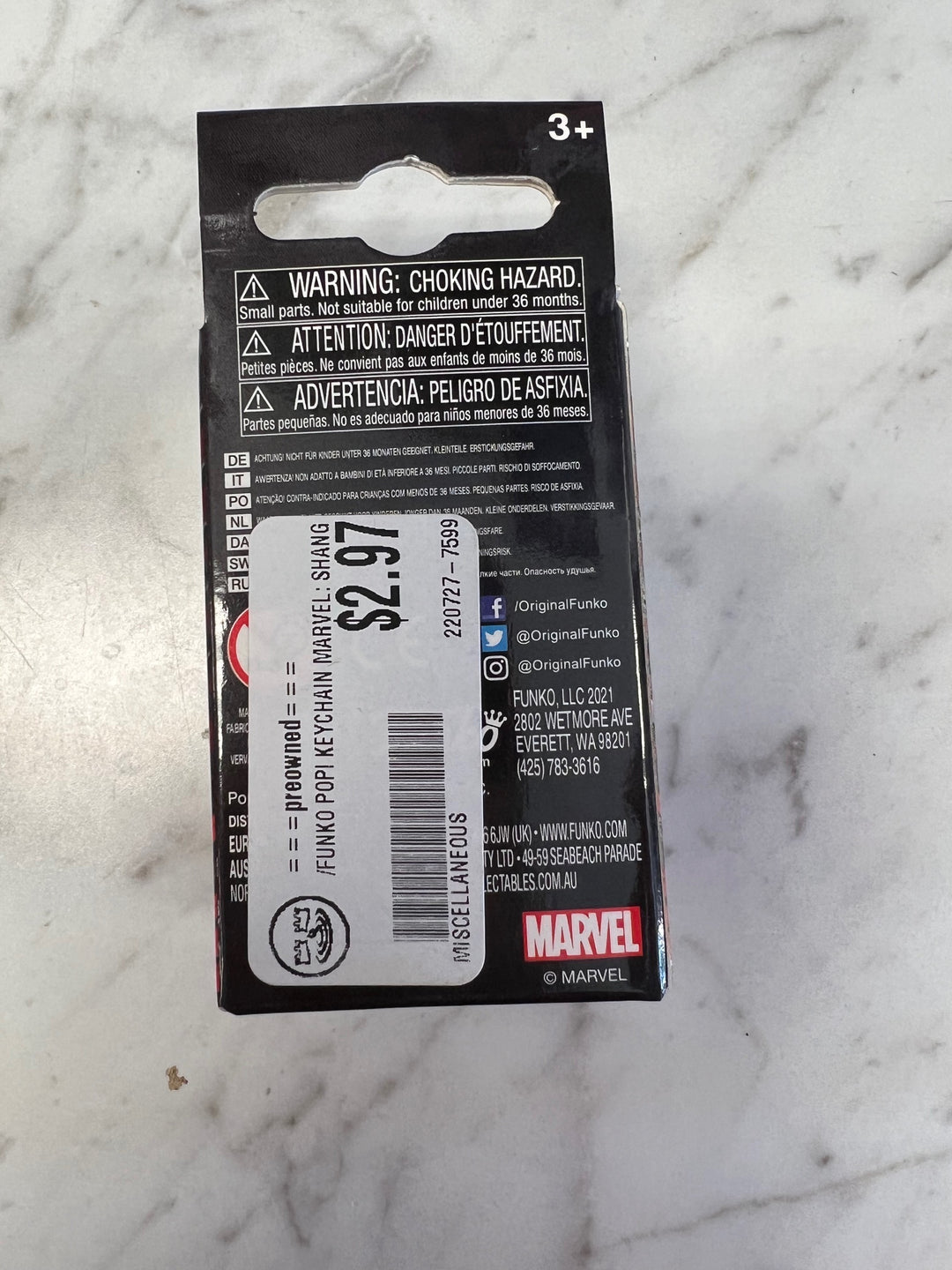 Funko Pocket Pop! Keychain - Marvel Shang-Chi K12825