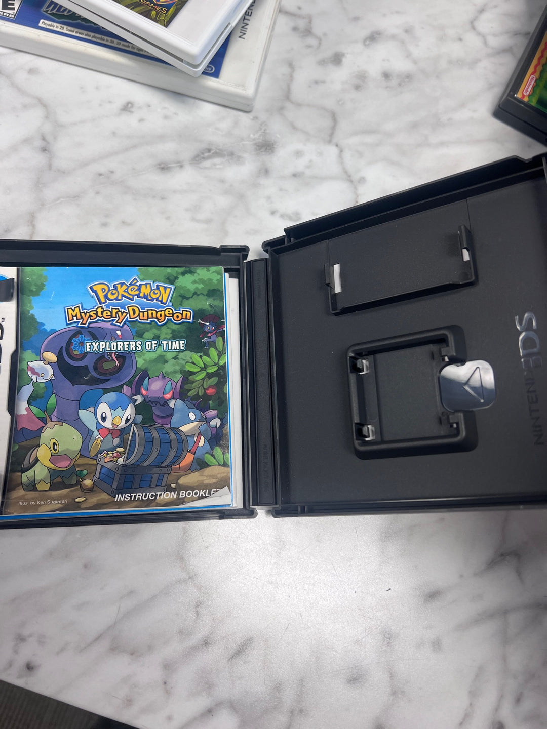 Pokemon Mystery Dungeon Explorers of Time Nintendo DS CASE & MANUAL ONLY CO103025