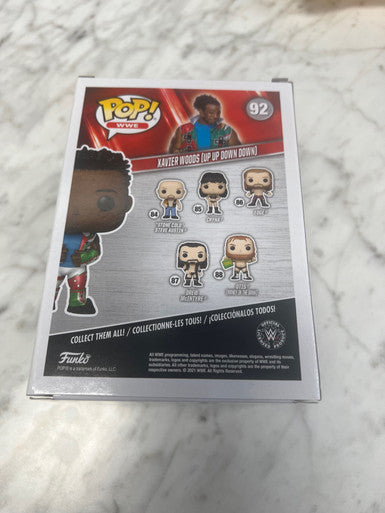 Xavier Woods Up Up Down Down WWE Funko Pop Target Exclusive