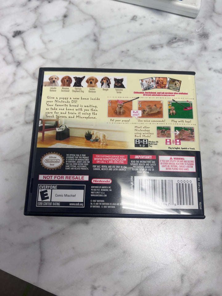 Nintendogs Best Friends Nintendo DS CASE & MANUAL ONLY CO103025