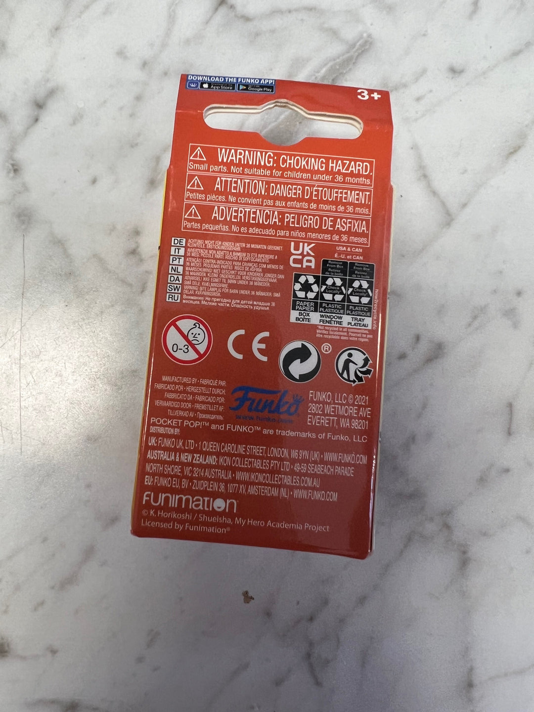 Funko Pocket Pop! Keychain - My Hero Academia Mirio Togata K12825