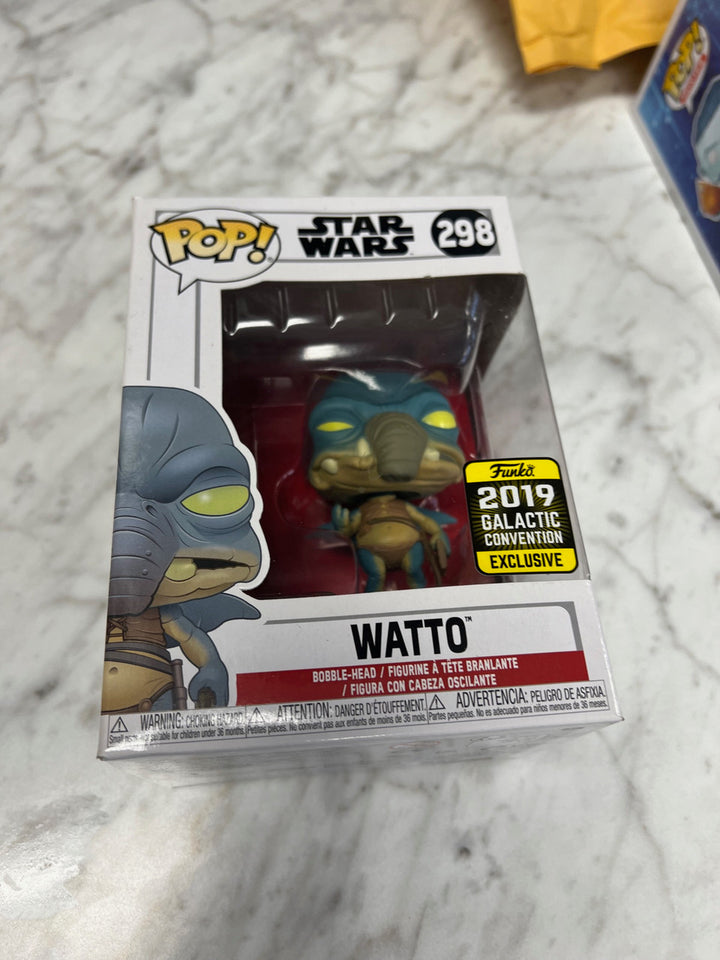 Watto Star Wars Funko Pop 298 Galactic Con Exclusive