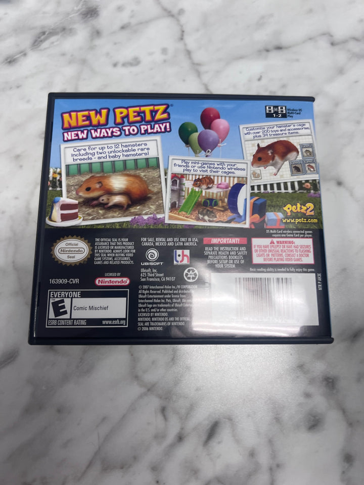 Petz Hamsterz 2 Nintendo DS CASE ONLY CO103025