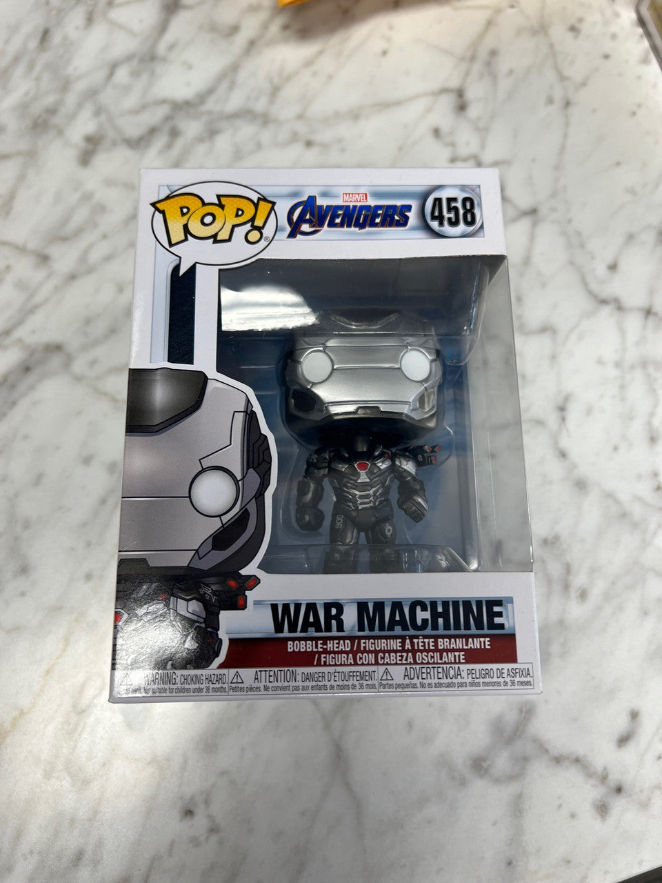 War Machine Marvel Avengers Funko Pop 458