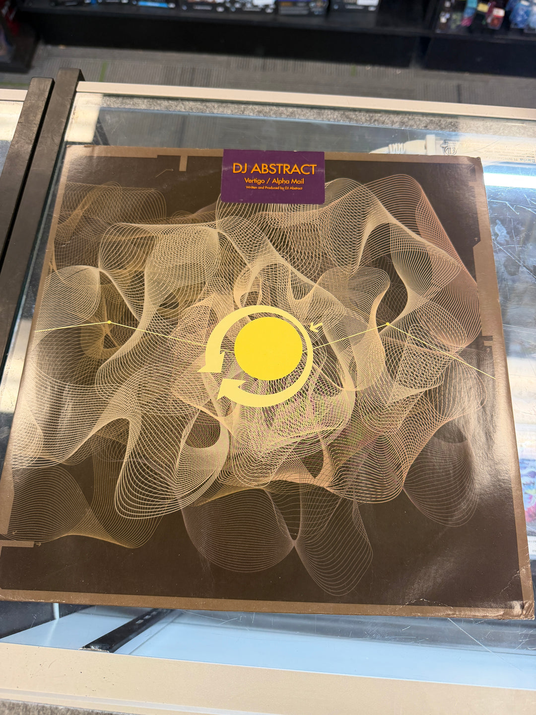 DJ Abstract - Vertigo / Alpha Mail (VG) Vinyl Record VR011926