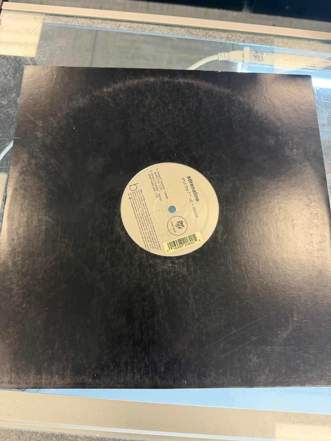 Adrenaline - Shut the F*** up and Dance (VG) Vinyl Record VR011926