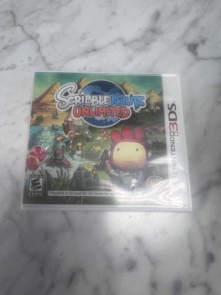 Scribblenauts Unlimited Nintendo 3DS CASE & MANUAL ONLY CO103025