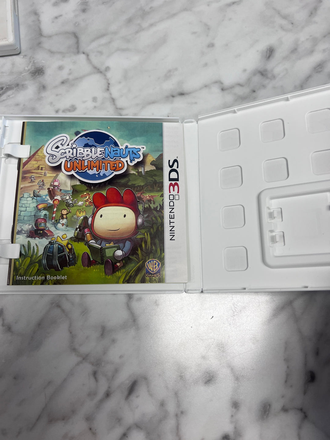 Scribblenauts Unlimited Nintendo 3DS CASE & MANUAL ONLY CO103025