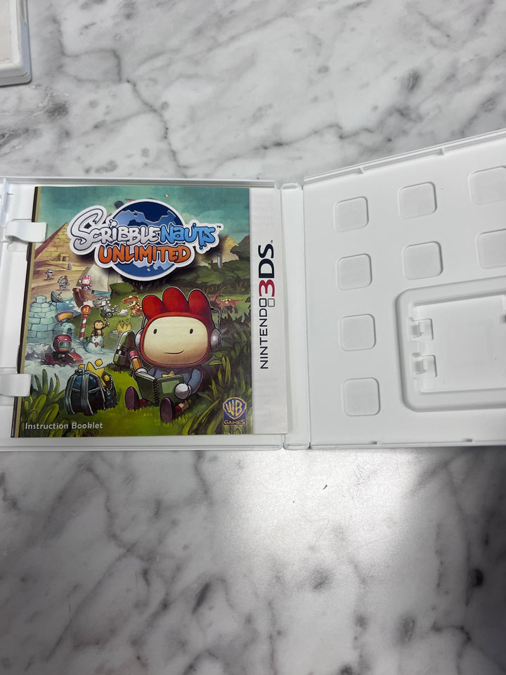 Scribblenauts Unlimited Nintendo 3DS CASE & MANUAL ONLY CO103025