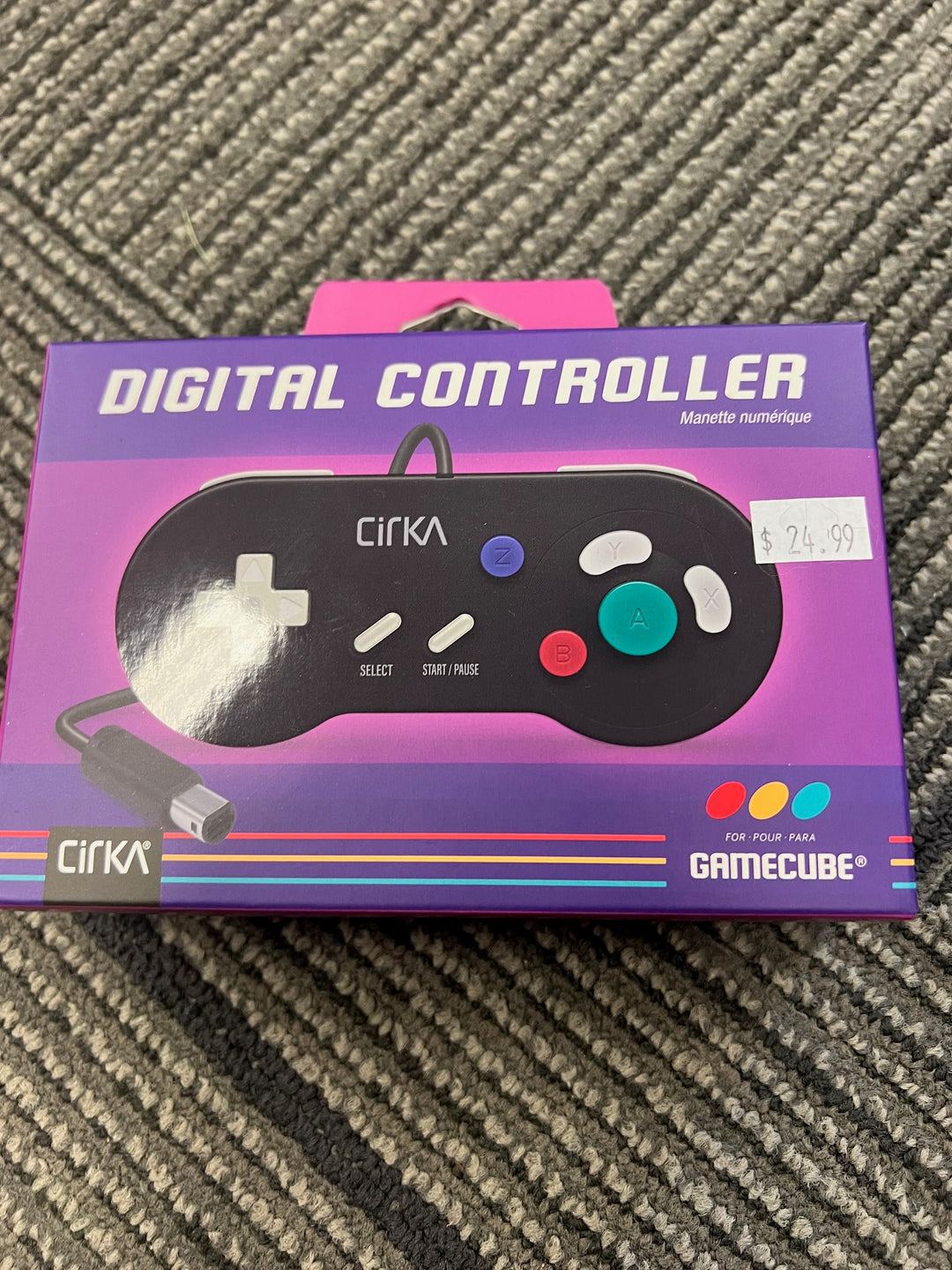 Cirka - Digital Controller for Nintendo GameCube NA72925
