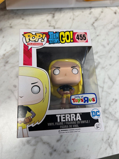 Terra Teen Titans Go! Funko Pop Figure Toys R Us Exclusive 455