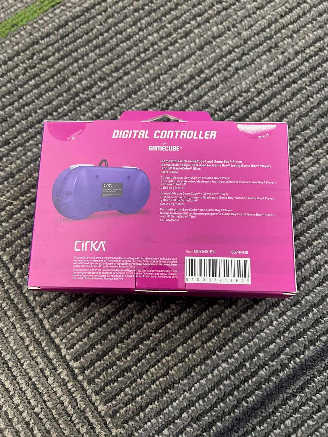 Cirka - Digital Controller for Nintendo GameCube NA72925