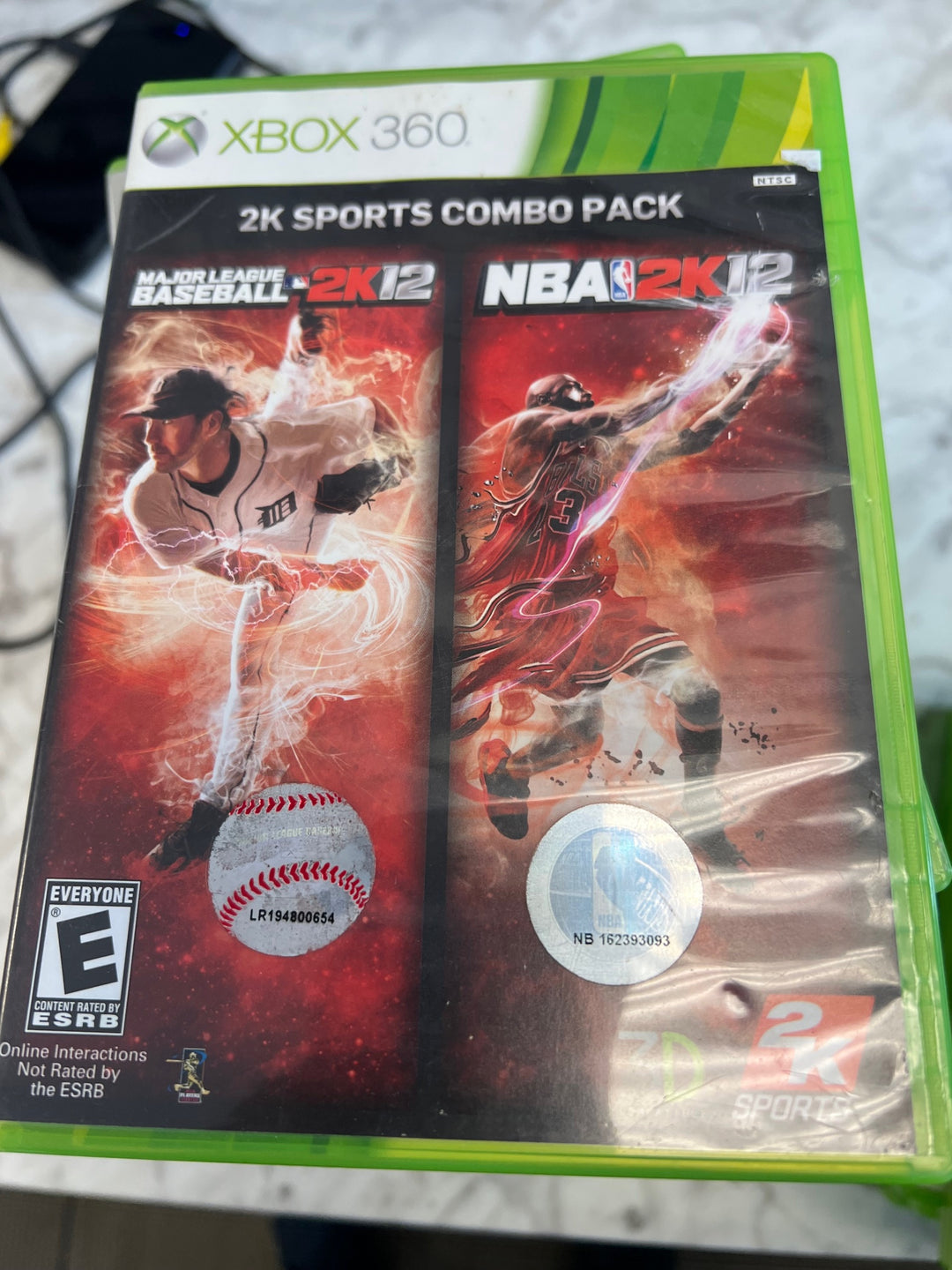 Major League Baseball 2K12 NBA 2K12 Combo Pack - Xbox 360 X5525