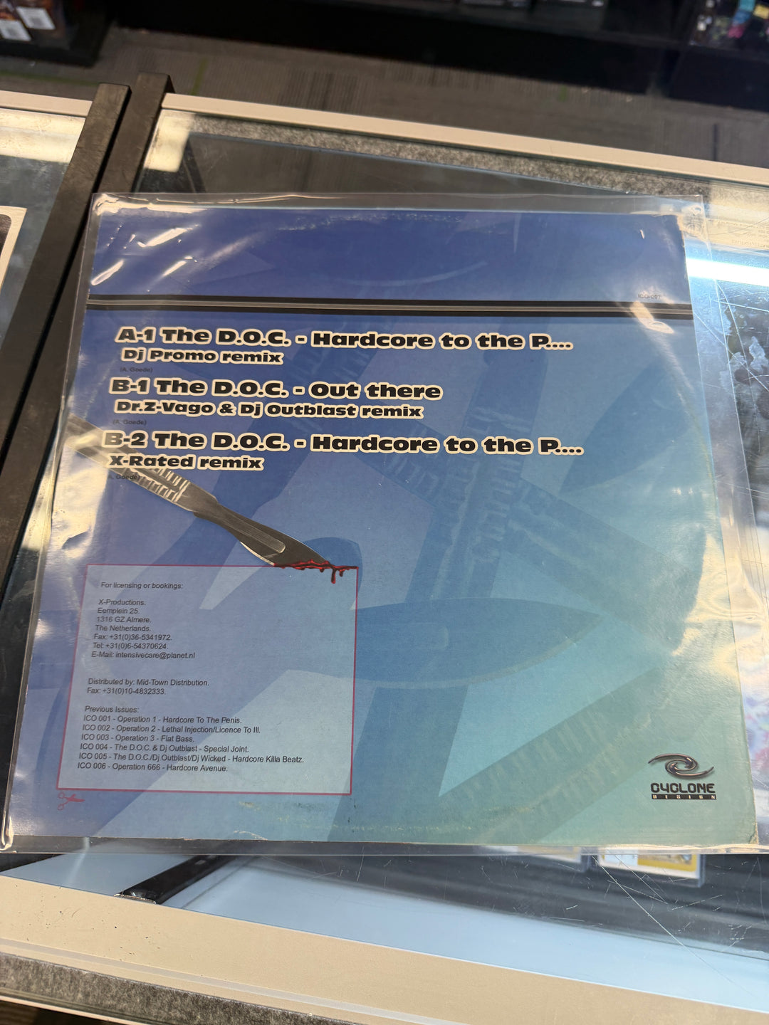 Intensive Care - The Remixes (VG) Vinyl Record VR011926