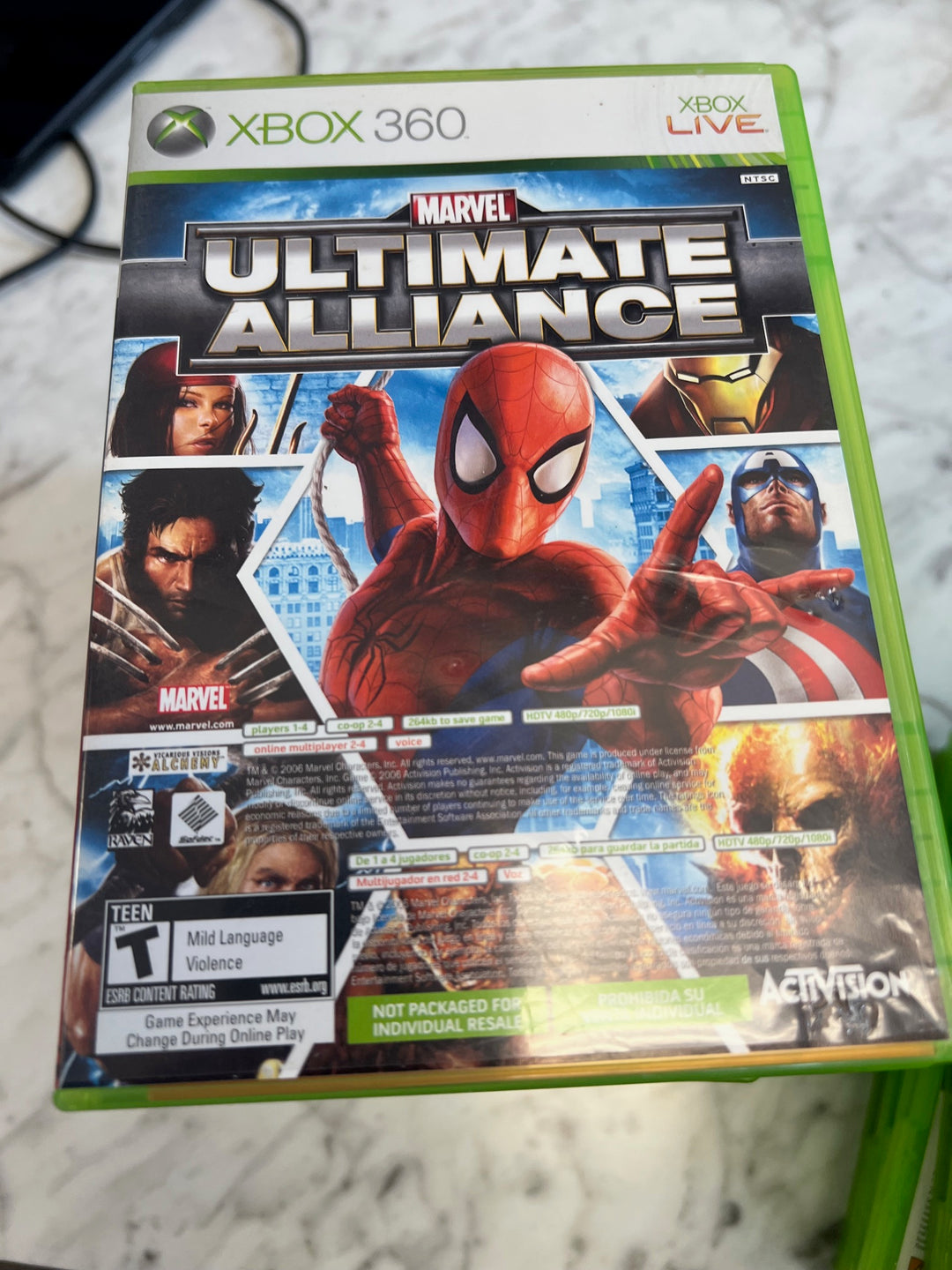 Marvel Ultimate Alliance / Forza 2 Combo 2 Pack - Xbox 360 X5525