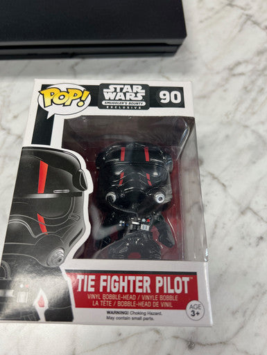 Tie Fighter Pilot Star Wars Smuggler's Bounty Exclusive Funko Pop Figure 90