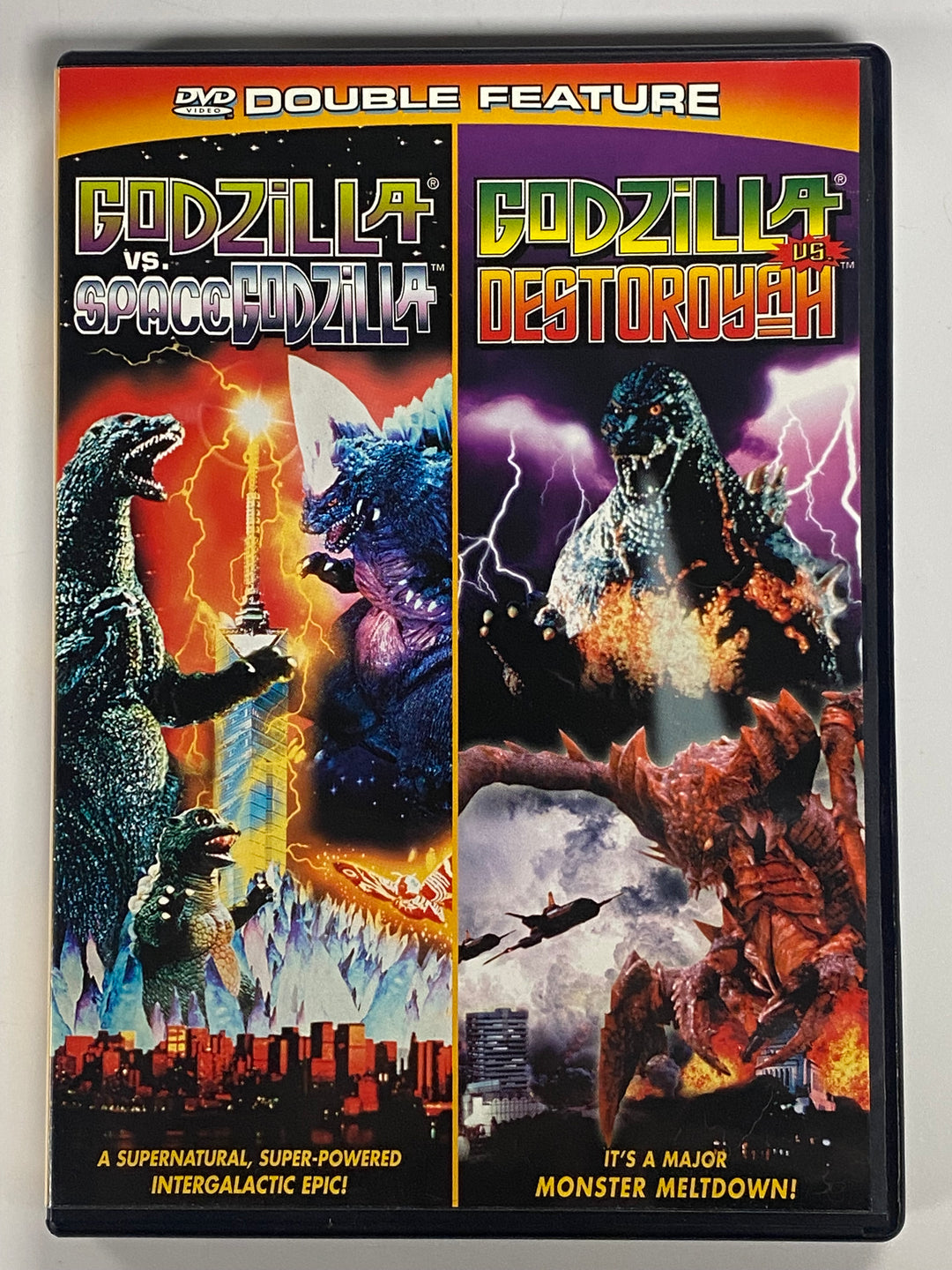 Godzilla Double Feature Godzilla Vs. Destoroyah / Godzilla Vs. Space Godzilla - DVD PM82926