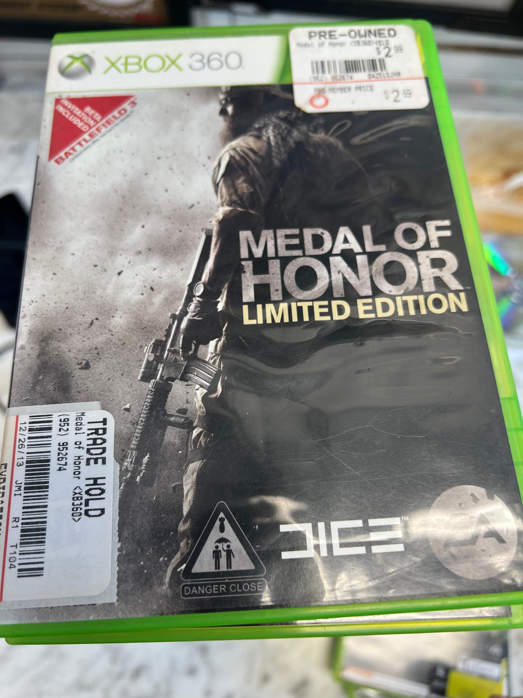 Medal of Honor Limited Edition - Xbox 360 X5525