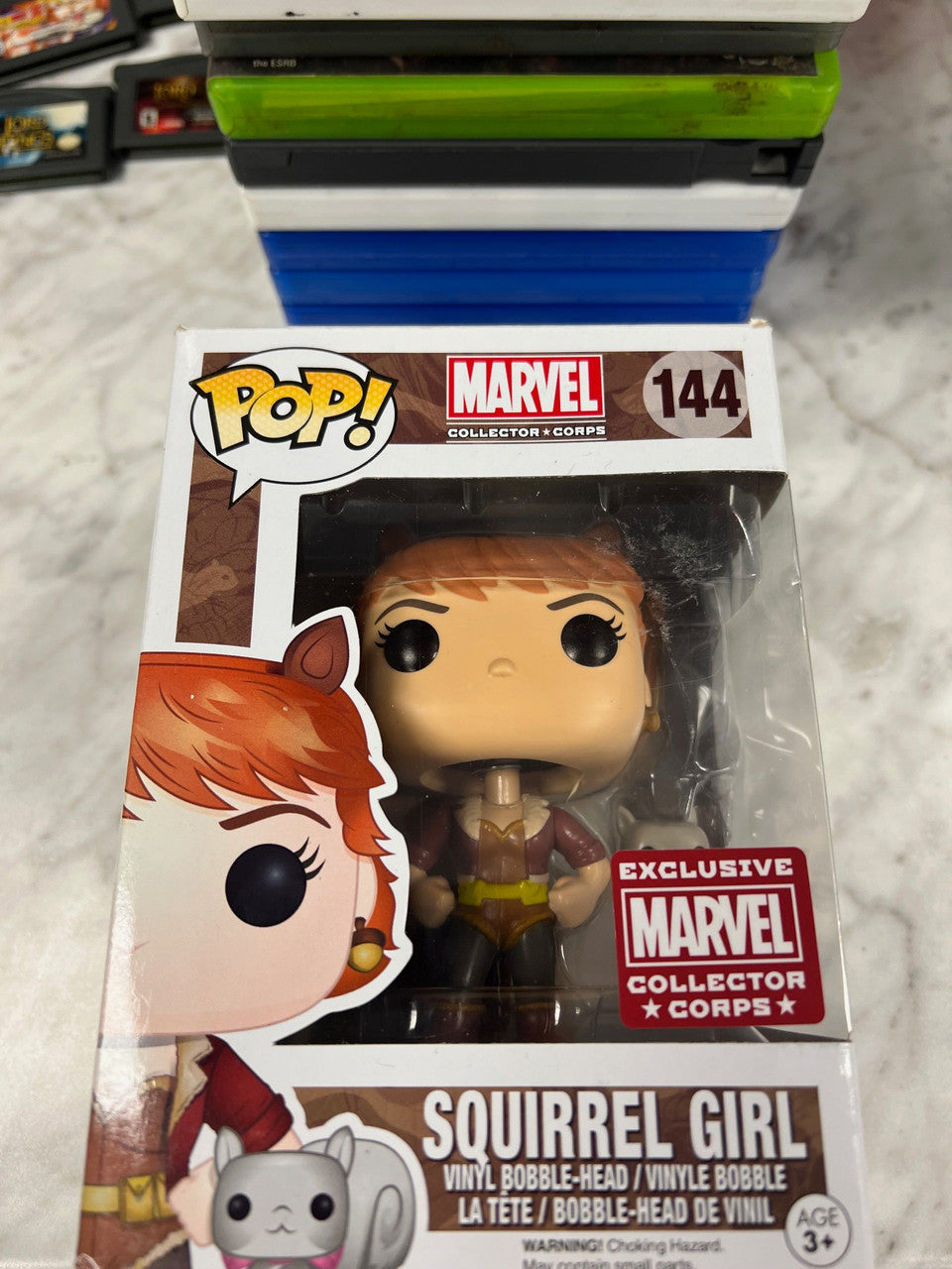 Squirrel Girl Marvel Collector Corps Funko Pop figure 144