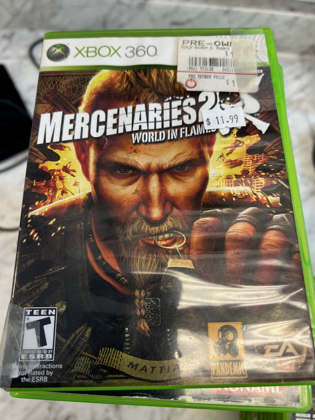Mercenaries 2 World in Flames - Xbox 360 X5525