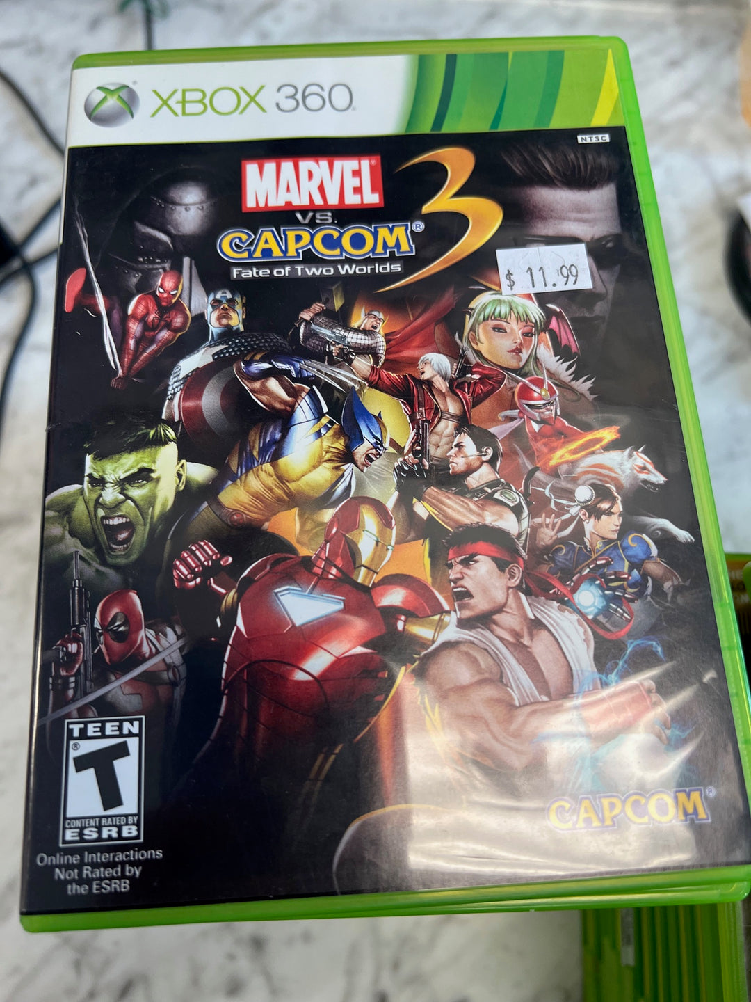 Marvel vs. Capcom 3: Fate of Two Worlds - Xbox 360 X5525