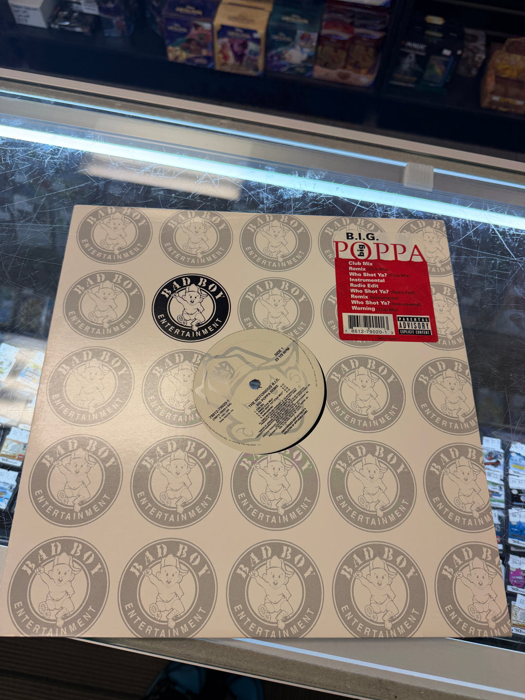 The Notorious B.I.G - Big Poppa Remix (VG) Vinyl Record VR011926