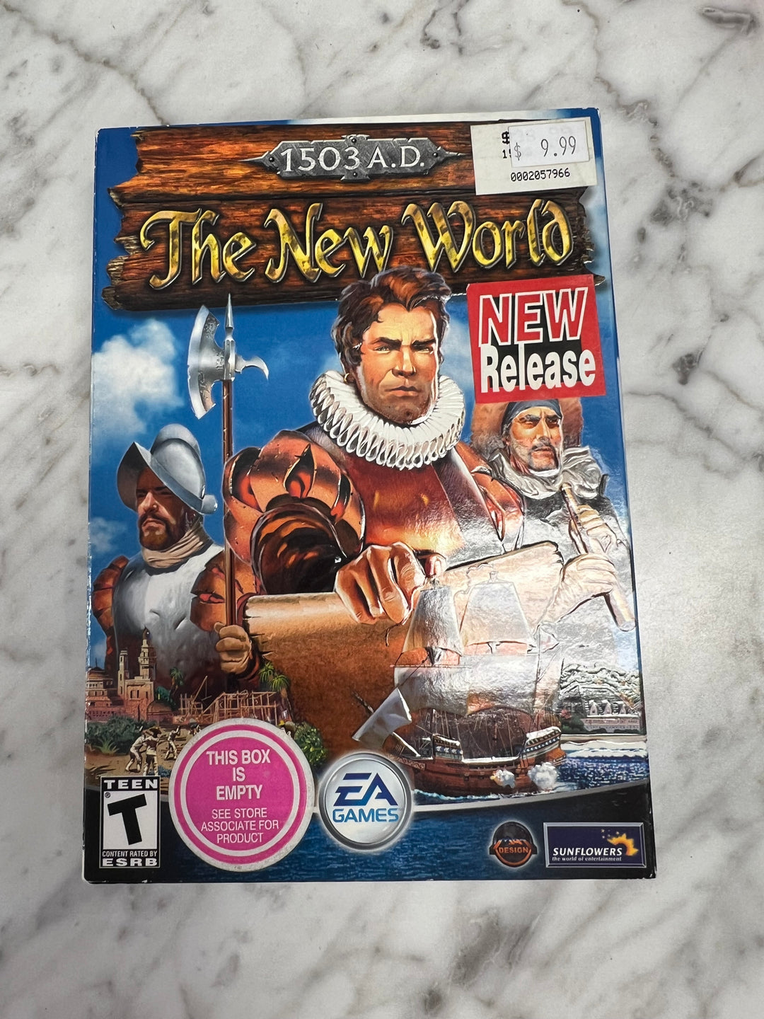 1503 AD The New World PC CD-ROM Game EA Games 2003 Strategy   PC73024