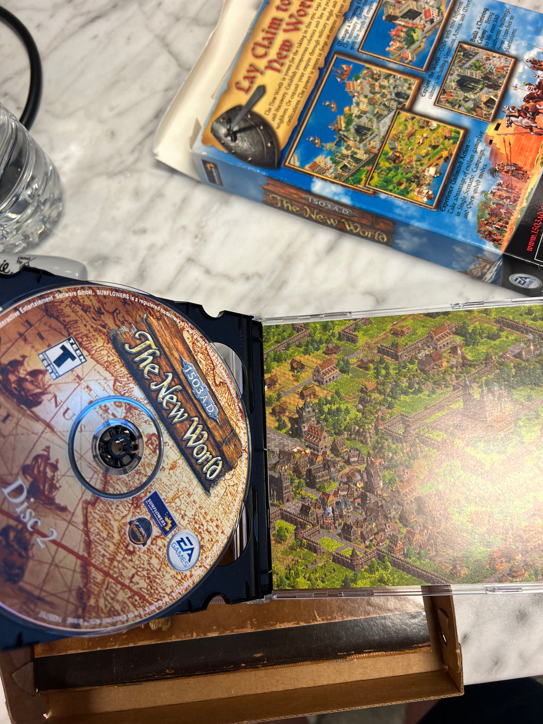 1503 AD The New World PC CD-ROM Game EA Games 2003 Strategy   PC73024